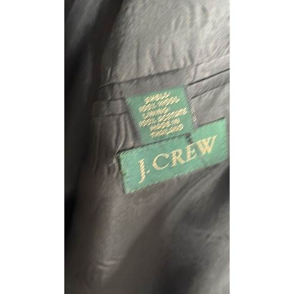 J CREW WOMEN'S 100%WOOL GRAY BLAZER SIZE 8 VINTAGE - Picture 5 of 8